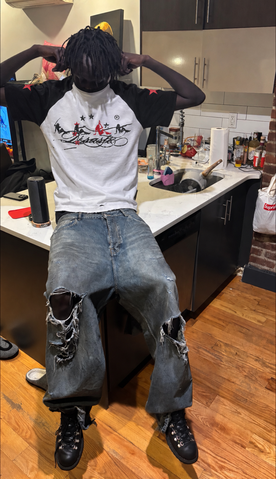 Collection Désastre — T-shirt porté
